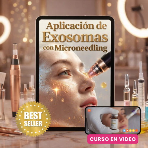Ebook profesional + Video | Aplición de Exosomas con Microneedling